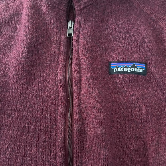 Patagonia Better Sweater Night Plum in XS zip up - Picture 5 of 8